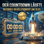 🎙️ Der Countdown läuft: RECORDLY revolutioniert am 19.01. die Empirely-Plattform!